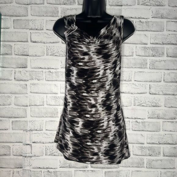 Lucy & Laurel Tie Dye Tank Top Slouch Neck Size Medium M - Picture 1 of 5